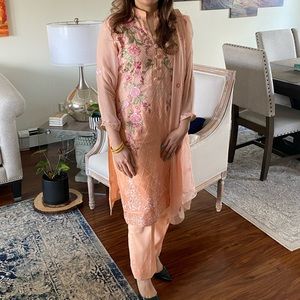 Pakistani/ indian designer formal 3 piece suit